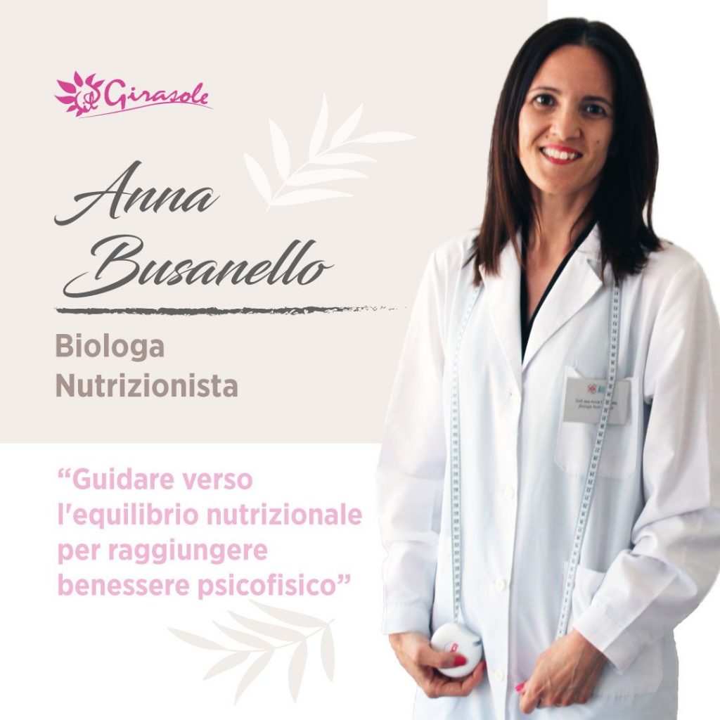 Intervista alla nostra biologa nutrizionista Anna Busanello